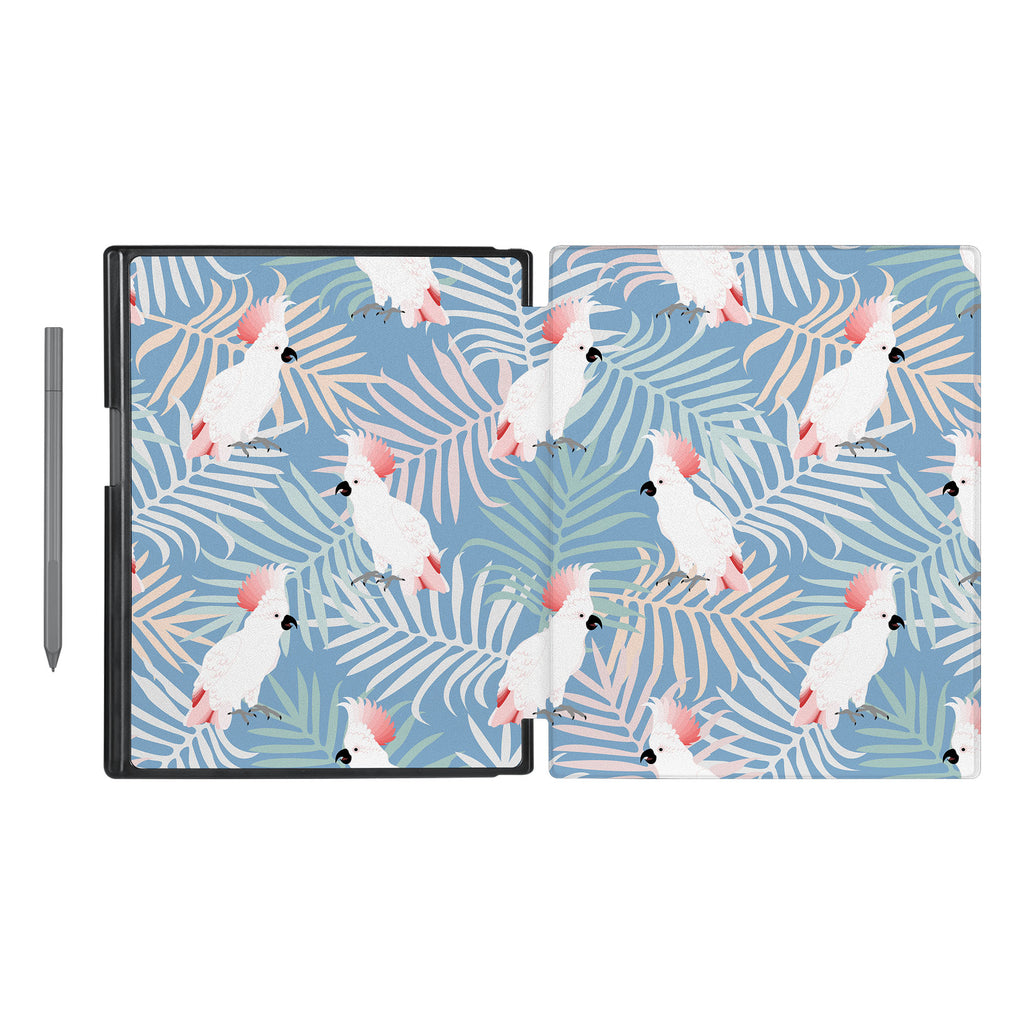 Vista Case reMarkable Folio case with Bird Design has an integrated holder for pen marker  so you never have to leave your extra tech behind. - swap