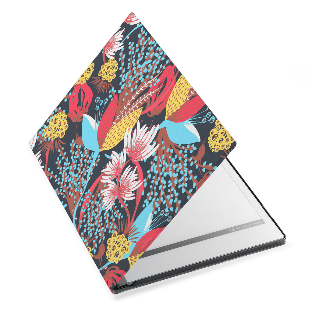 The Personalized VistaCase reMarkable Pen Holder Casewith Autumn Leaves design adds a touch of elegance to your device.