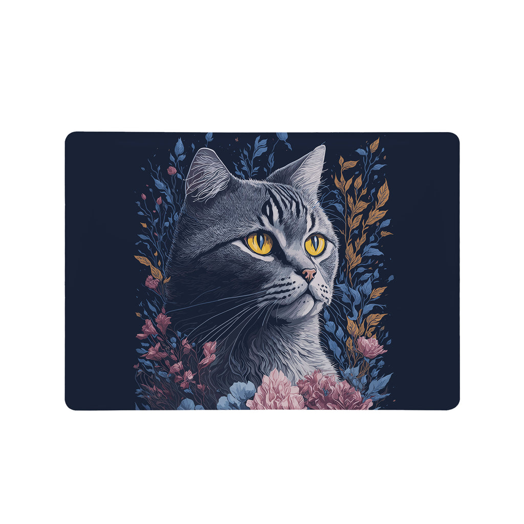 Add your name, company name, signature to this Front Personalized microsoft surface laptop Case Cute Cat design