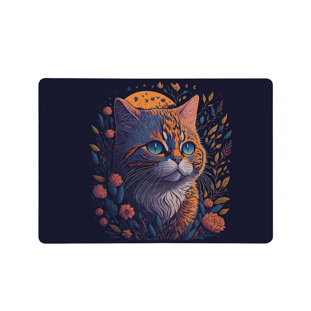 Add your name, company name, signature to this Front Personalized microsoft surface laptop Case Cute Cat design