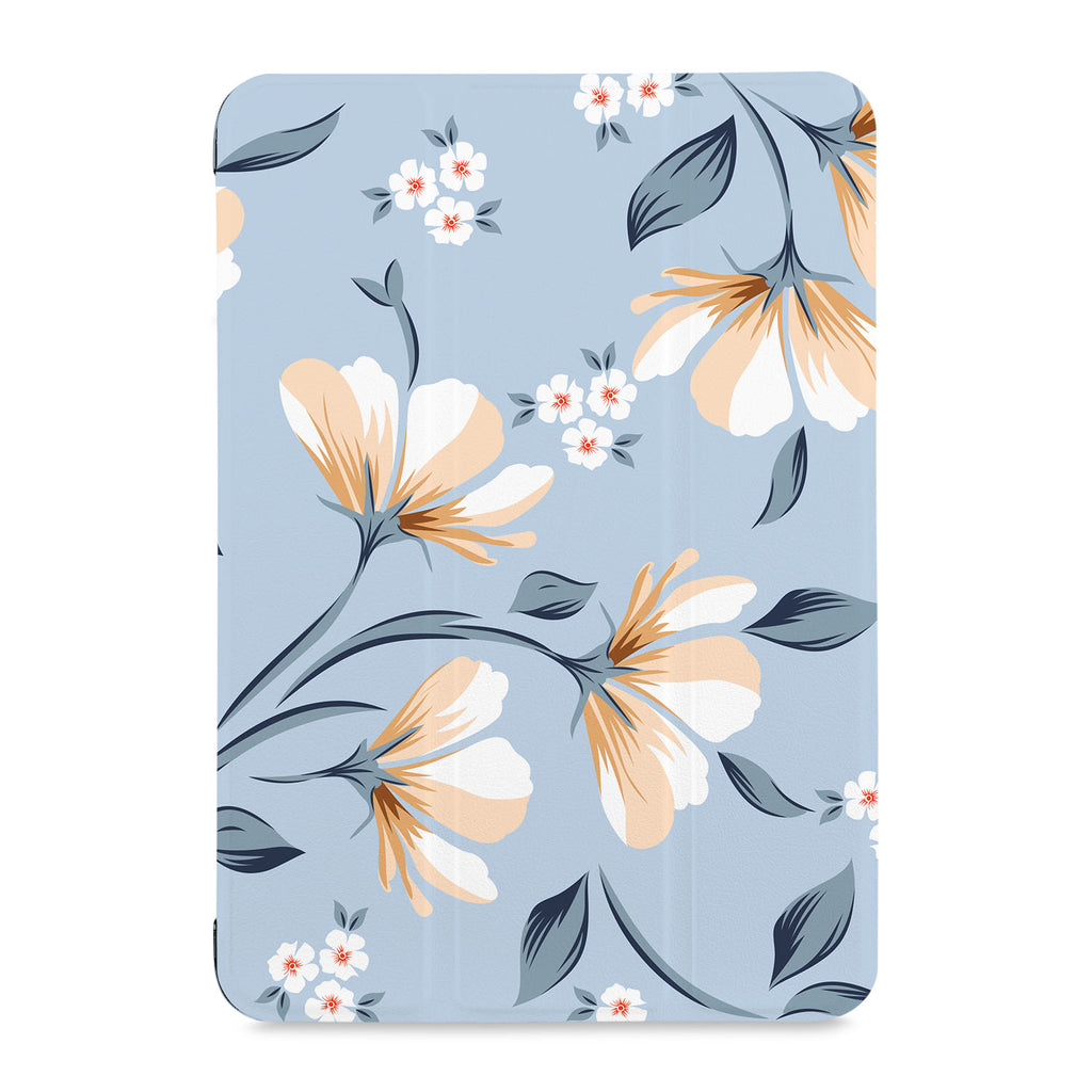 the front view of Personalized Samsung Galaxy Tab Case with Spring design
