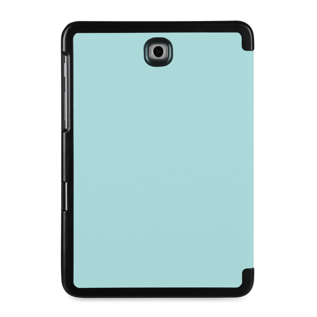 the back view of Personalized Samsung Galaxy Tab Case with Cute Cats design