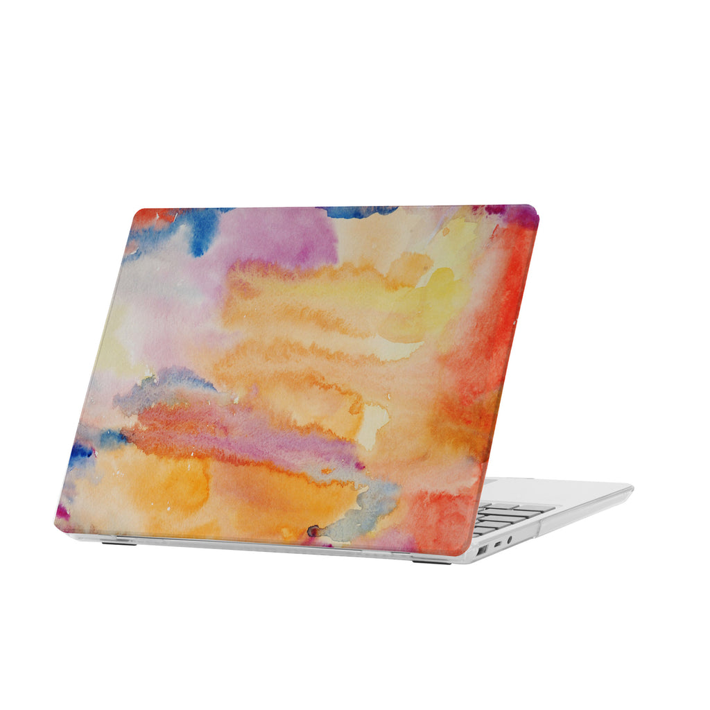 personalized microsoft laptop case features a lightweight two-piece design and Splash print
