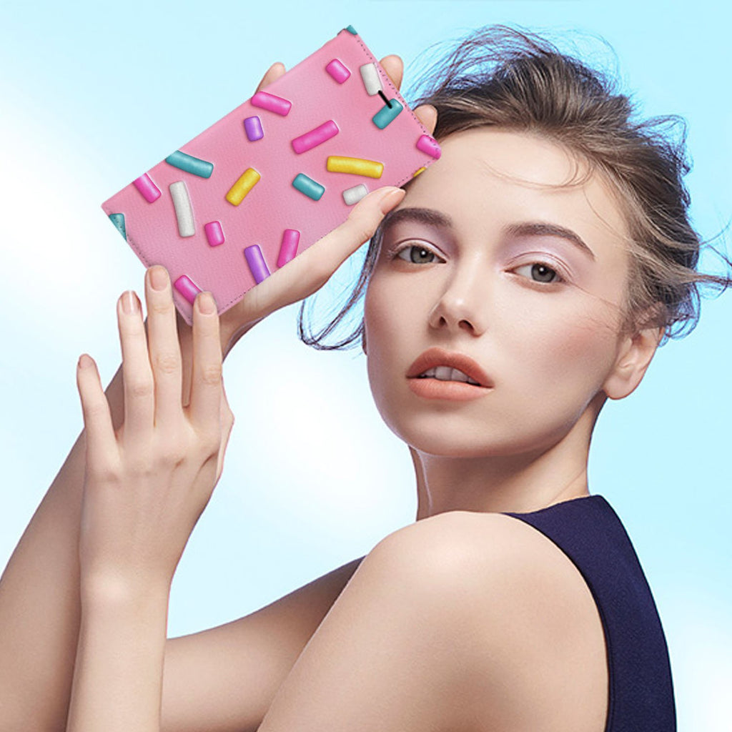 Personalized Huawei Wallet Case with Candy desig marries a wallet with an Samsung case, combining two of your must-have items into one brilliant design Wallet Case.