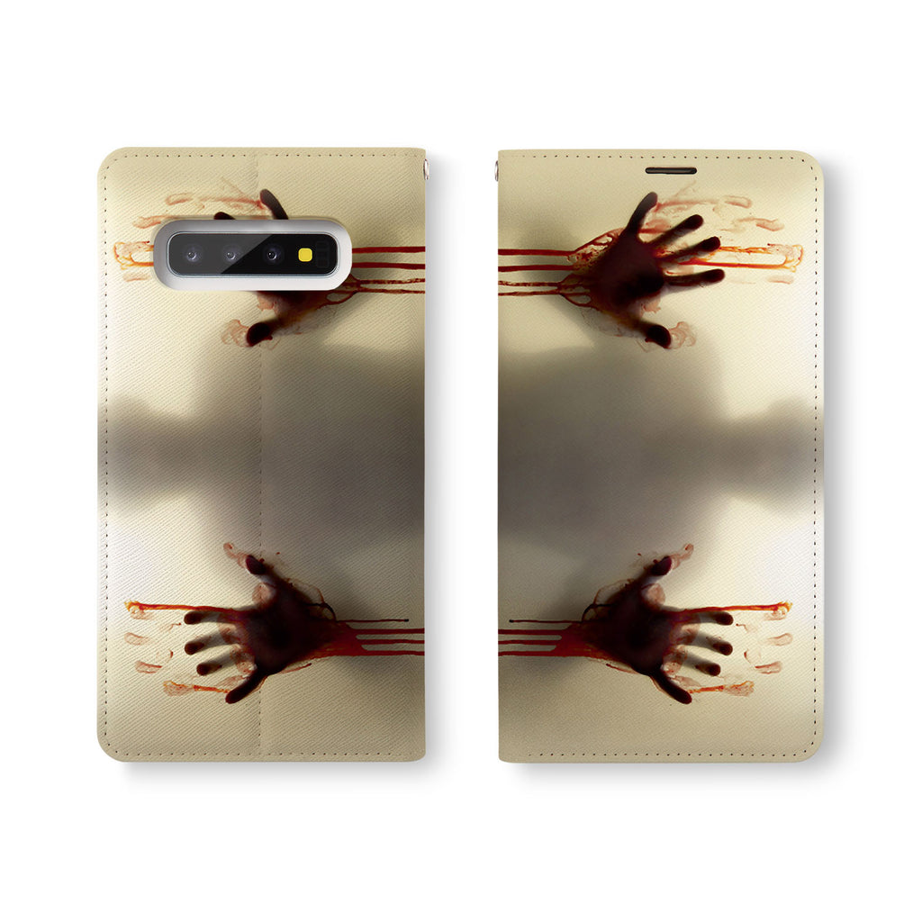 Personalized Samsung Galaxy Wallet Case with Horror desig marries a wallet with an Samsung case, combining two of your must-have items into one brilliant design Wallet Case.