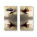 Personalized Samsung Galaxy Wallet Case with Horror desig marries a wallet with an Samsung case, combining two of your must-have items into one brilliant design Wallet Case.
