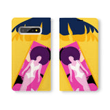 Personalized Samsung Galaxy Wallet Case with HelloSummer desig marries a wallet with an Samsung case, combining two of your must-have items into one brilliant design Wallet Case.