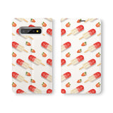 Personalized Samsung Galaxy Wallet Case with IceCream desig marries a wallet with an Samsung case, combining two of your must-have items into one brilliant design Wallet Case.