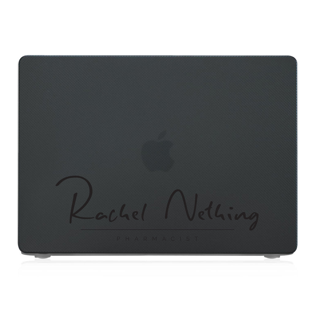 MacBook Case - Signature with Occupation 09