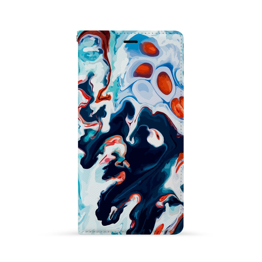 Front Side of Personalized Huawei Wallet Case with 8 design