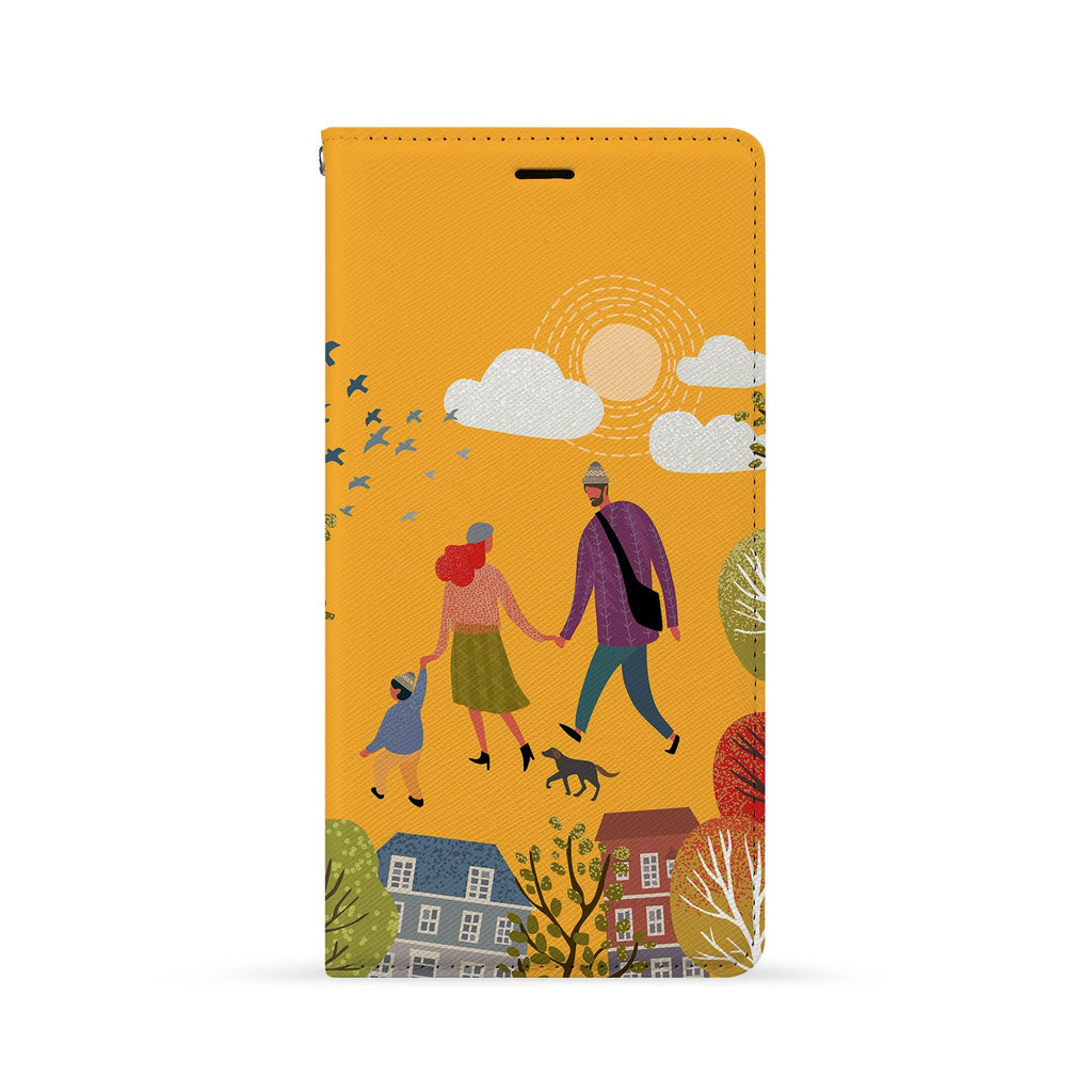 Front Side of Personalized Huawei Wallet Case with 8 design