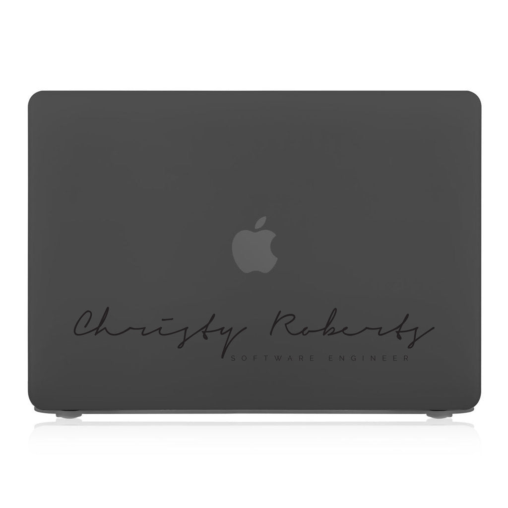 MacBook Case - Signature with Occupation 23