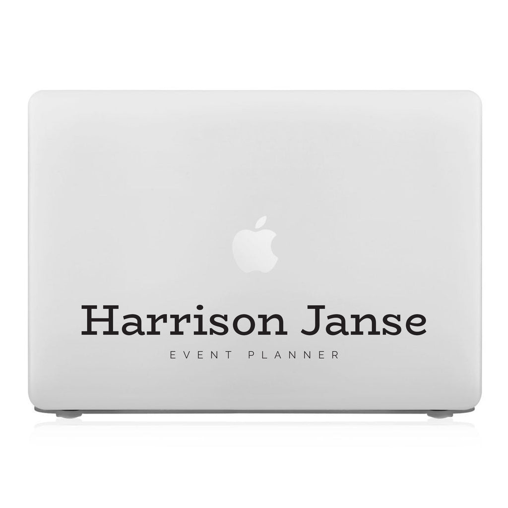 MacBook Case - Signature with Occupation 54