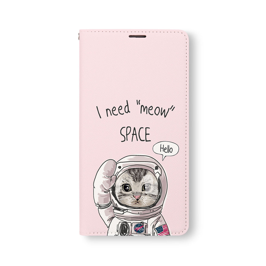 Front Side of Personalized Samsung Galaxy Wallet Case with 06 design