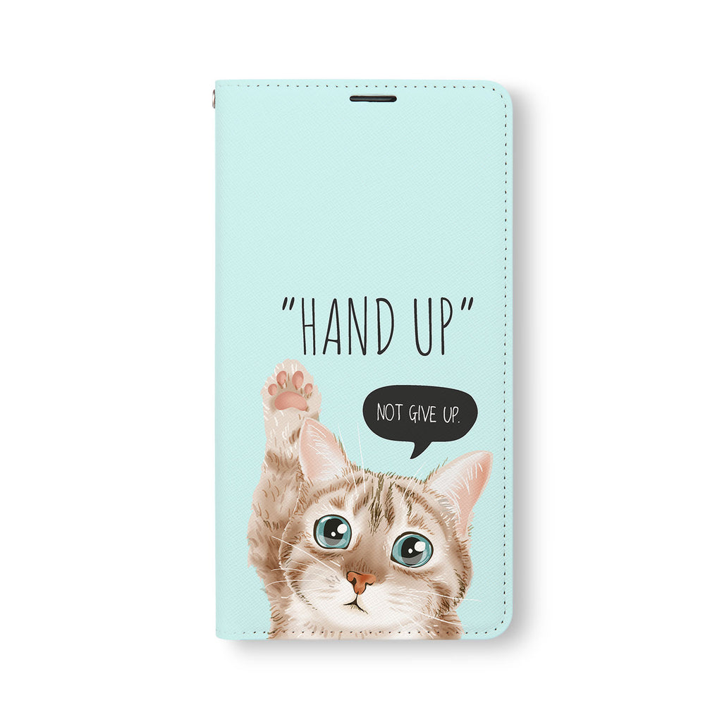 Front Side of Personalized Samsung Galaxy Wallet Case with 02 design