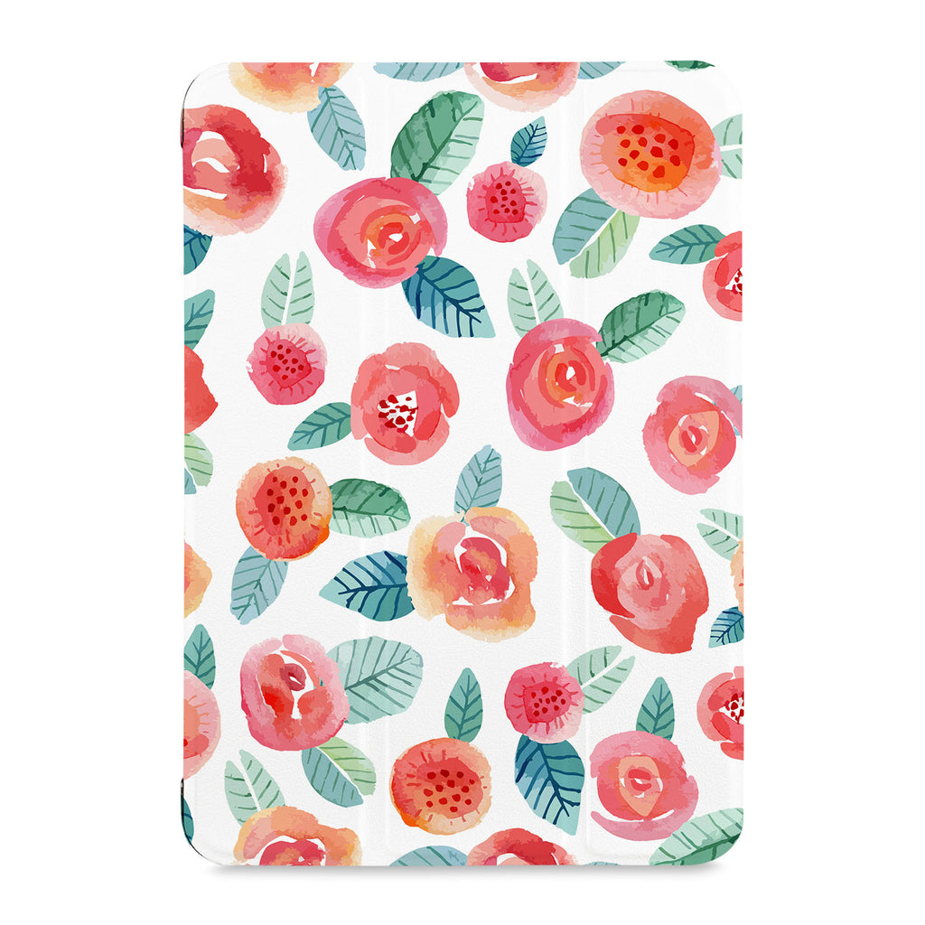 the front view of Personalized Samsung Galaxy Tab Case with 01 design