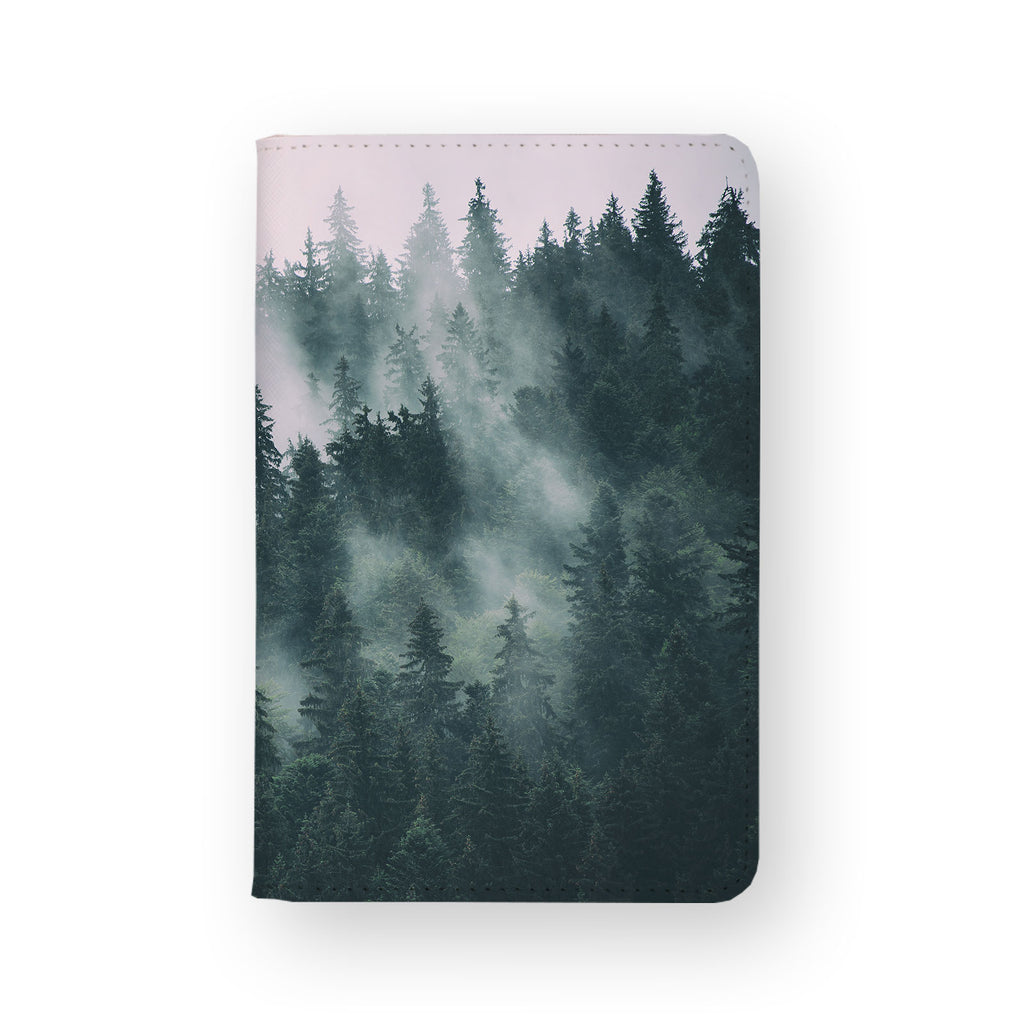 front view of personalized RFID blocking passport travel wallet with 05 design