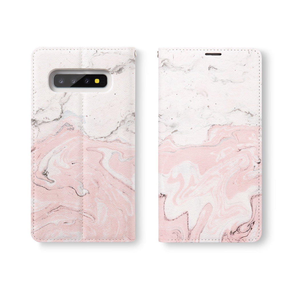 Personalized Samsung Galaxy Wallet Case with Marble desig marries a wallet with an Samsung case, combining two of your must-have items into one brilliant design Wallet Case.