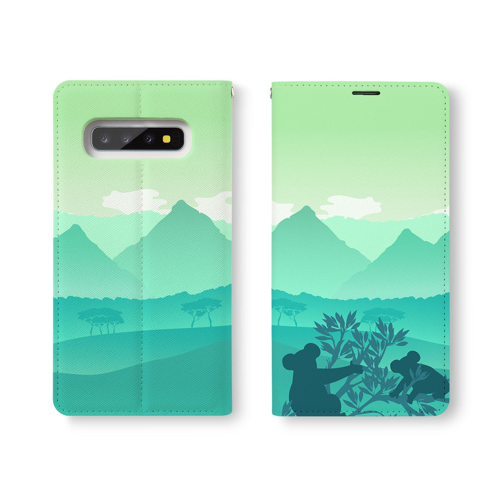 Personalized Samsung Galaxy Wallet Case with WatercolorJourneyTang desig marries a wallet with an Samsung case, combining two of your must-have items into one brilliant design Wallet Case.