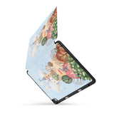 personalized iPad case with pencil holder and Fairy Tale design