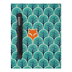 The Personalized VistaCase reMarkable Pen Holder Case with Fox Fun design features a built-in Marker pen holder,