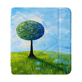 front view of personalized Kobo case with Tree Painting design