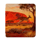 front view of personalized Kobo case with Australia Oil Painting design