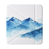 front view of personalized Kobo case with Watercolor View design