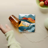 waterproof personalized KOBO case and Colorful Mountain design