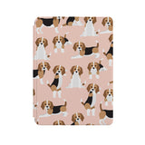 the front side of Personalized Microsoft Surface Pro and Go Case with Lovely Dog design