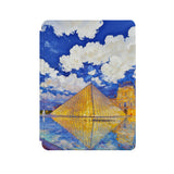 the front side of Personalized Microsoft Surface Pro and Go Case with France Famous Attractions design