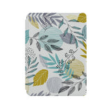 the front side of Personalized Microsoft Surface Pro and Go Case with Leaves design