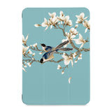 the front view of Personalized Samsung Galaxy Tab Case with Birds design