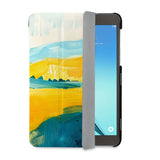 auto on off function of Personalized Samsung Galaxy Tab Case with Abstract Painting design - swap