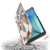 the drop protection feature of Personalized Samsung Galaxy Tab Case with Artistic Flower design