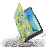 the drop protection feature of Personalized Samsung Galaxy Tab Case with Tropical Fruits design