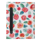 The Personalized VistaCase reMarkable Pen Holder Case with Rose design features a built-in Marker pen holder,