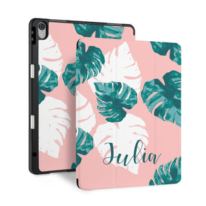 iPad Trifold Case - Pink Flower 2