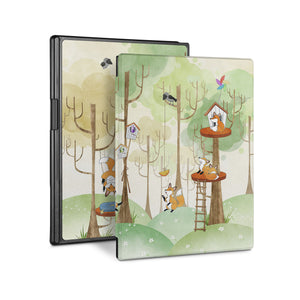 Vista Case reMarkable Folio case with Forst Animal Design perfect fit for easy and comfortable use. Durable & solid frame protecting the reMarkable 2 from drop and bump.