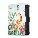 kindle foilo case with Rainforest Animals design, Opens and closes just like a book to wake your Kindle or put it to sleep - swap