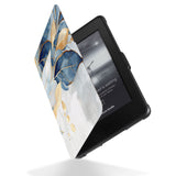 Reinforced rubber bumpers on the corners to protect your Kindle Paperwhite with Artistic Flower design