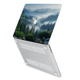 hardshell case with Nature Beauty design has rubberized feet that keeps your MacBook from sliding on smooth surfaces