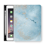 frontview of personalized iPad folio case with 01 design