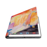 Auto wake and sleep function of the personalized iPad folio case with Splash design 